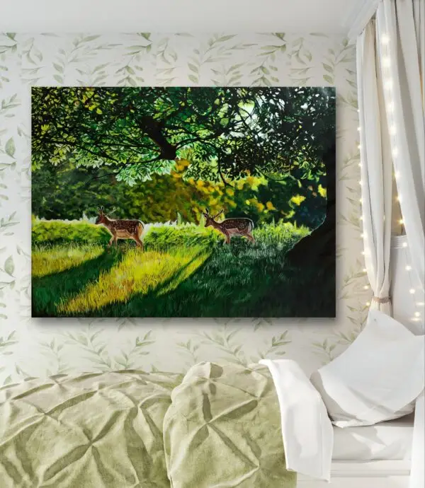 The Grazers Natural Art Painting